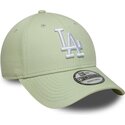 lippikset-kaareva-vihrea-saadettava-nauha-9forty-league-ess-9forty-league-essential-los-angeles-dodgers-mlb-new-era
