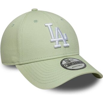 Lippikset kaareva vihreä säädettävä nauha 9FORTY League Ess 9FORTY League Essential Los Angeles Dodgers MLB New Era