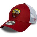 lippikset-kaareva-rekka-punainen-saadettava-nauha-9forty-league-associazione-sportiva-roma-serie-a-new-era