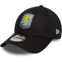 lippikset-kaareva-musta-saadettava-nauha-9forty-core-aston-villa-football-club-premier-league-new-era