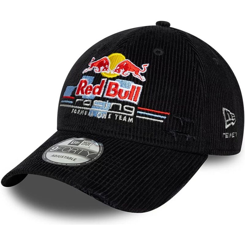 lippikset-kaareva-musta-saadettava-nauha-9forty-distressed-cord-red-bull-racing-formula-1-new-era lippikset-kaareva-musta-saadettava-nauha-9forty-distressed-cord-red-bull-racing-formula-1-new-era