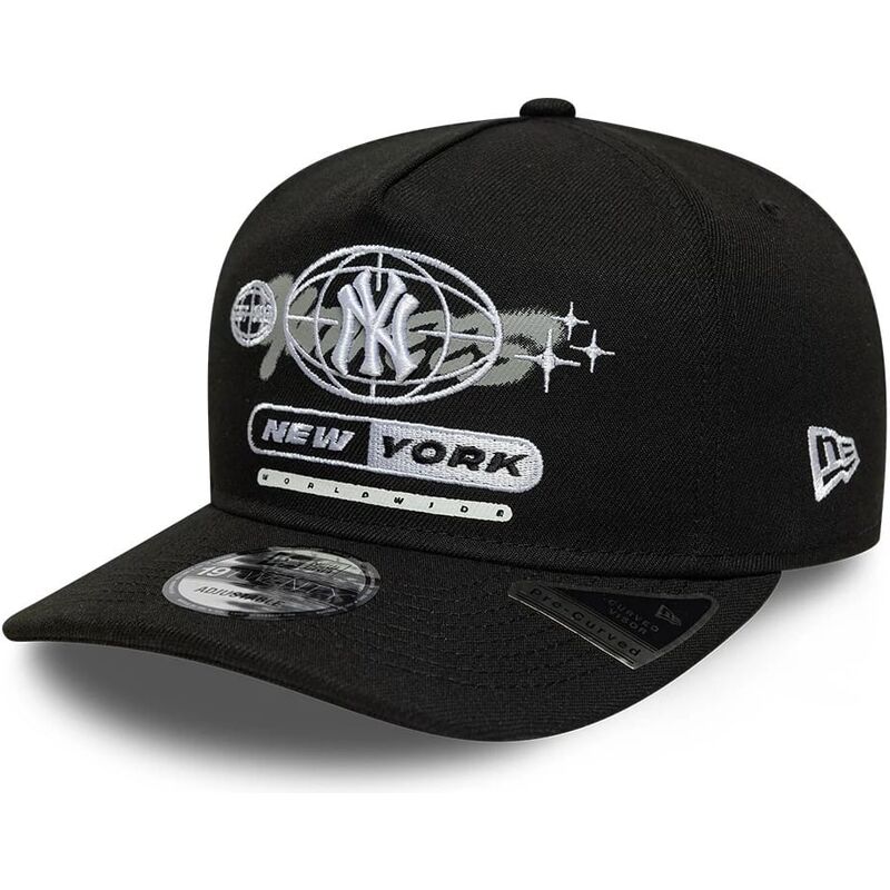 lippikset-kaareva-musta-snapback-19twenty-graphic-new-york-yankees-mlb-new-era