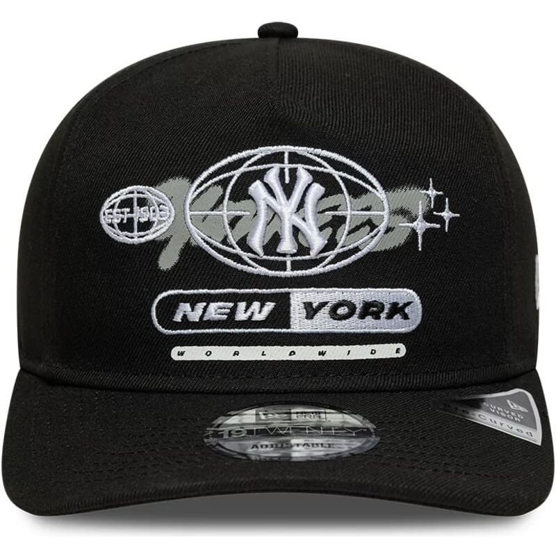 lippikset-kaareva-musta-snapback-19twenty-graphic-new-york-yankees-mlb-new-era