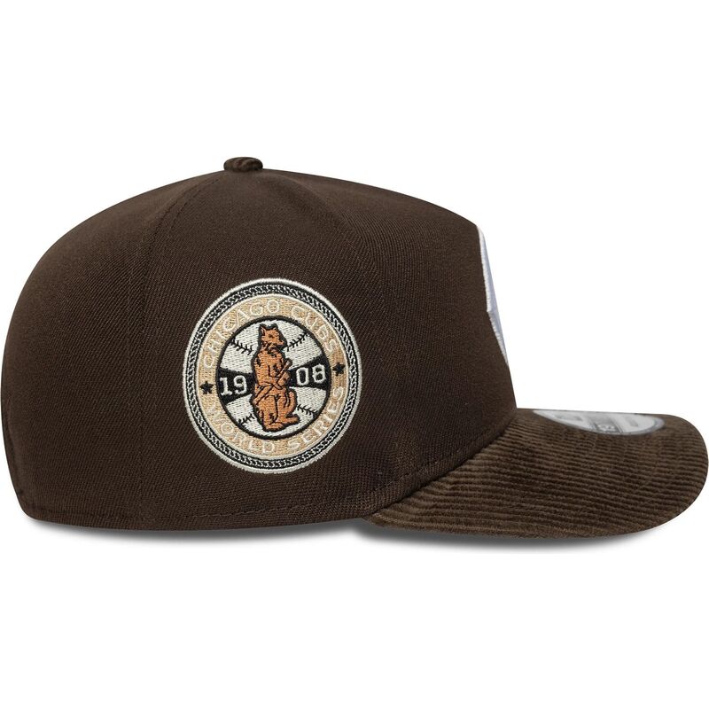 lippikset-kaareva-ruskea-snapback-19twenty-cooperstown-cord-chicago-cubs-mlb-new-era