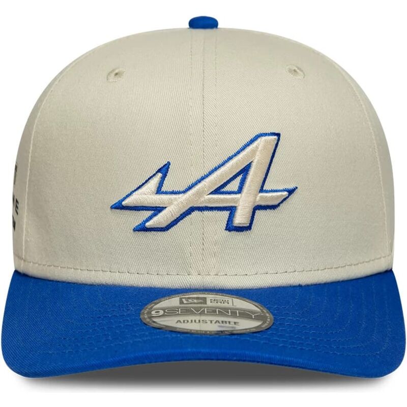 lippikset-kaareva-beige-snapback-9seventy-stretch-snap-contrast-visor-alpine-f1-team-formula-1-new-era