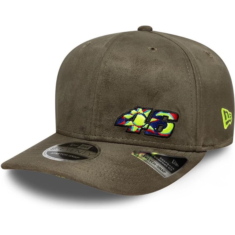 lippikset-kaareva-vihrea-snapback-9seventy-stretch-snap-flawless-valentino-rossi-vr46-motogp-new-era