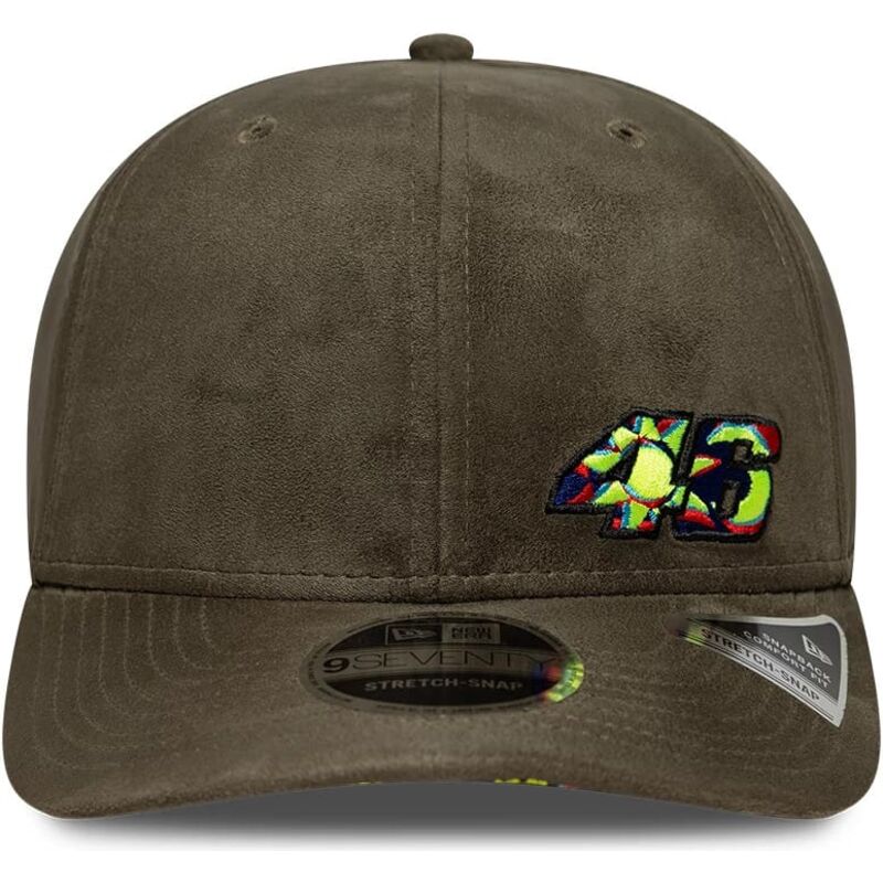 lippikset-kaareva-vihrea-snapback-9seventy-stretch-snap-flawless-valentino-rossi-vr46-motogp-new-era