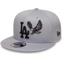 lippikset-littea-harmaa-snapback-9fifty-outdoor-icon-los-angeles-dodgers-mlb-new-era