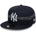 lippikset-littea-laivastonsininen-istuva-59fifty-icon-new-york-yankees-mlb-new-era