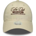 lippikset-kaareva-beige-saadettava-nauha-9twenty-coffee-club-new-era