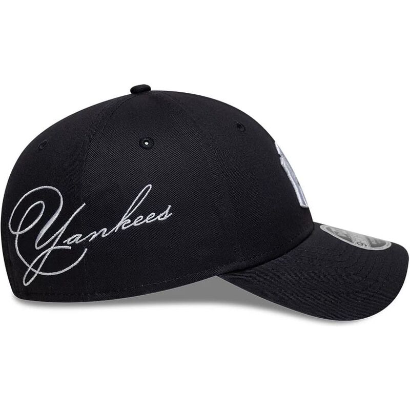 lippikset-kaareva-laivastonsininen-snapback-9forty-m-crown-side-script-new-york-yankees-mlb-new-era