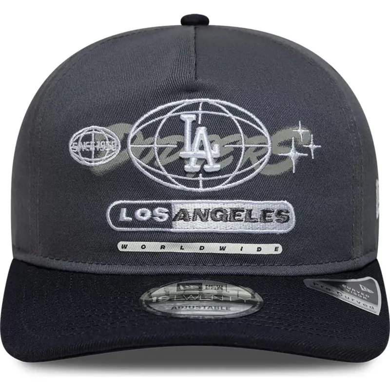 lippikset-kaareva-harmaa-snapback-19twenty-graphic-los-angeles-dodgers-mlb-new-era