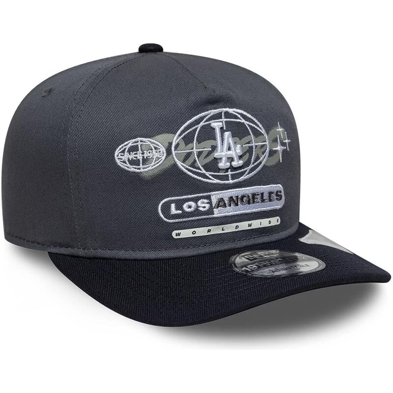lippikset-kaareva-harmaa-snapback-19twenty-graphic-los-angeles-dodgers-mlb-new-era