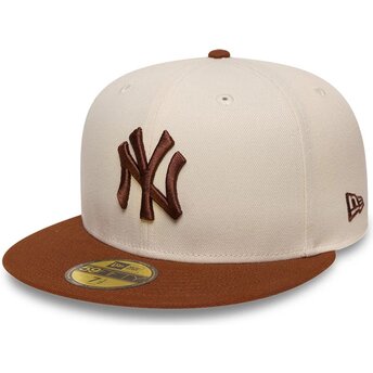 Lippikset litteä ruskea istuva 59FIFTY League Essential New York Yankees MLB New Era
