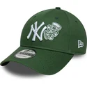 lippikset-kaareva-vihrea-saadettava-nauha-9forty-food-icon-new-york-yankees-mlb-new-era