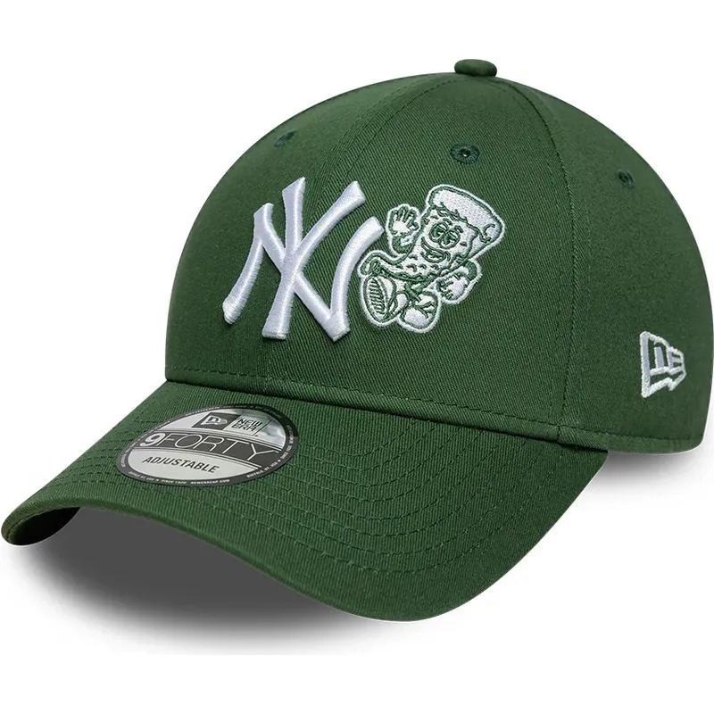 lippikset-kaareva-vihrea-saadettava-nauha-9forty-food-icon-new-york-yankees-mlb-new-era