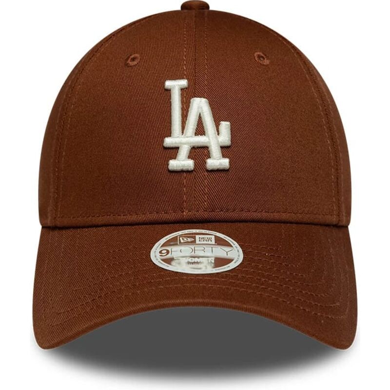 lippikset-kaareva-ruskea-saadettava-nauha-9forty-league-essential-midi-los-angeles-dodgers-mlb-new-era