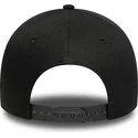 lippikset-kaareva-musta-snapback-dorado-e-frame-metallic-outline-new-york-yankees-mlb-new-era