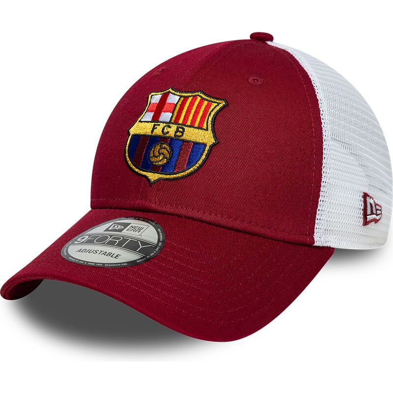 lippikset-kaareva-rekka-punainen-saadettava-nauha-9forty-league-fc-barcelona-laliga-new-era