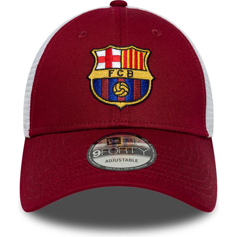 lippikset-kaareva-rekka-punainen-saadettava-nauha-9forty-league-fc-barcelona-laliga-new-era
