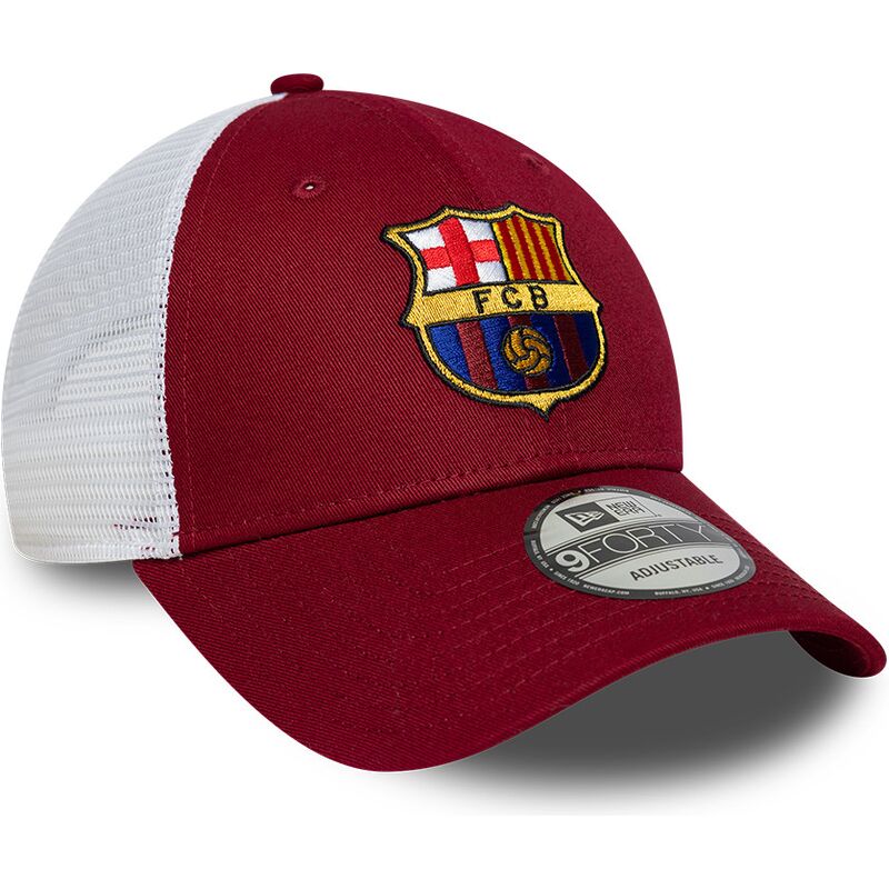 lippikset-kaareva-rekka-punainen-saadettava-nauha-9forty-league-fc-barcelona-laliga-new-era