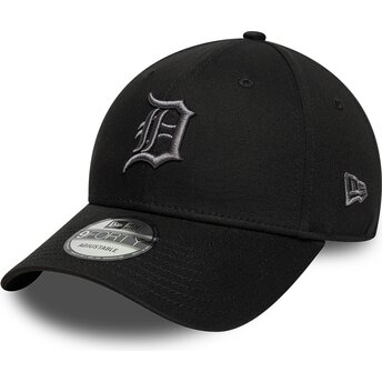 Lippikset kaareva musta säädettävä nauha 9FORTY League Essential Detroit Tigers MLB New Era