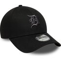 lippikset-kaareva-musta-saadettava-nauha-9forty-league-essential-detroit-tigers-mlb-new-era