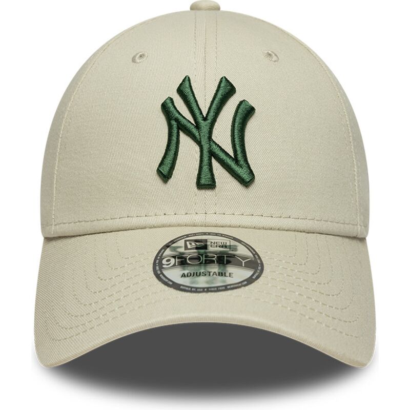 lippikset-kaareva-beige-saadettava-nauha-9forty-league-essential-new-york-yankees-mlb-new-era