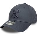 lippikset-kaareva-harmaa-saadettava-nauha-9forty-league-essential-new-york-yankees-mlb-new-era