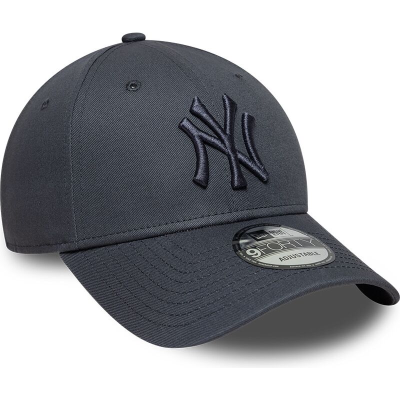 lippikset-kaareva-harmaa-saadettava-nauha-9forty-league-essential-new-york-yankees-mlb-new-era