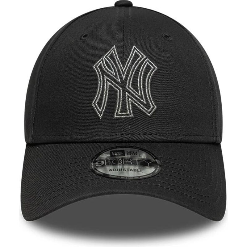 lippikset-kaareva-harmaa-saadettava-nauha-9forty-metallic-outline-new-york-yankees-mlb-new-era lippikset-kaareva-harmaa-saadettava-nauha-9forty-metallic-outline-new-york-yankees-mlb-new-era