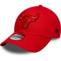 lippikset-kaareva-punainen-saadettava-nauha-9forty-outline-chicago-bulls-nba-new-era