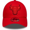 lippikset-kaareva-punainen-saadettava-nauha-9forty-outline-chicago-bulls-nba-new-era