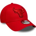 lippikset-kaareva-punainen-saadettava-nauha-9forty-outline-chicago-bulls-nba-new-era