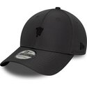 lippikset-kaareva-harmaa-saadettava-nauha-9forty-metal-manchester-united-football-club-premier-league-new-era