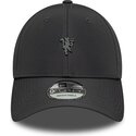 lippikset-kaareva-harmaa-saadettava-nauha-9forty-metal-manchester-united-football-club-premier-league-new-era
