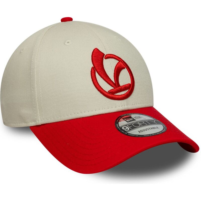 lippikset-kaareva-punainen-saadettava-nauha-9forty-contrast-visor-vespa-piaggio-new-era lippikset-kaareva-punainen-saadettava-nauha-9forty-contrast-visor-vespa-piaggio-new-era
