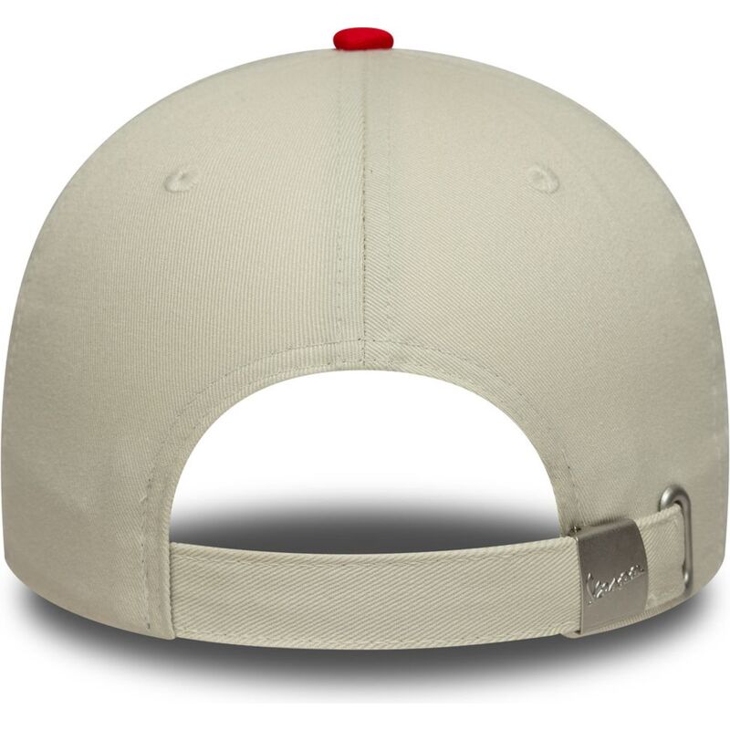 lippikset-kaareva-punainen-saadettava-nauha-9forty-contrast-visor-vespa-piaggio-new-era lippikset-kaareva-punainen-saadettava-nauha-9forty-contrast-visor-vespa-piaggio-new-era