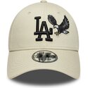 lippikset-kaareva-beige-saadettava-nauha-9forty-outdoor-icon-los-angeles-dodgers-mlb-new-era