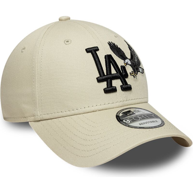 lippikset-kaareva-beige-saadettava-nauha-9forty-outdoor-icon-los-angeles-dodgers-mlb-new-era