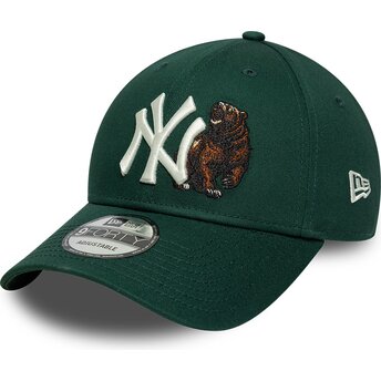 Lippikset kaareva vihreä säädettävä nauha 9FORTY Outdoor Icon New York Yankees MLB New Era