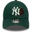 lippikset-kaareva-vihrea-saadettava-nauha-9forty-outdoor-icon-new-york-yankees-mlb-new-era