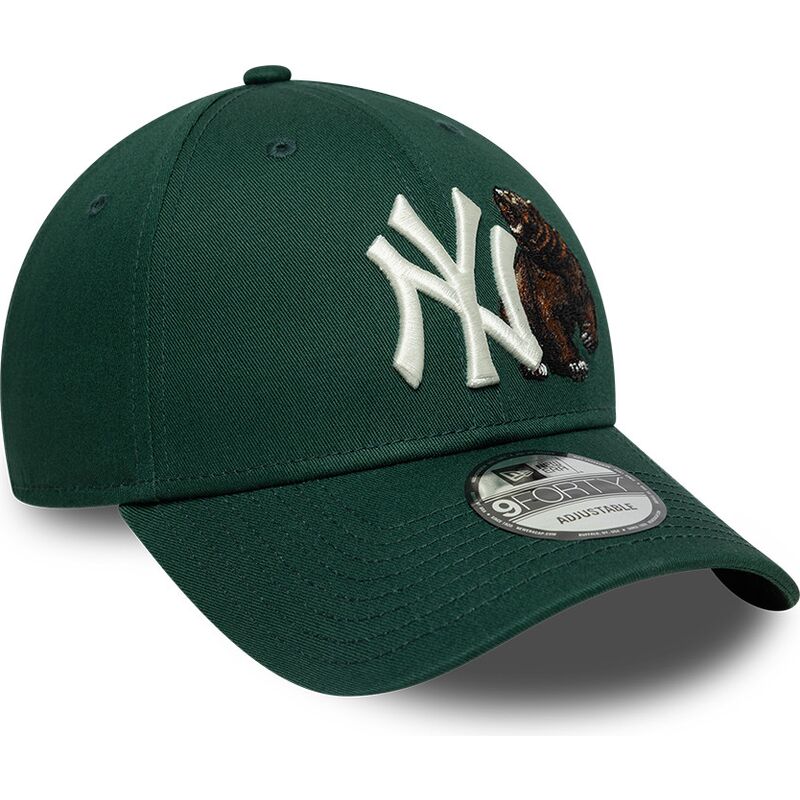 lippikset-kaareva-vihrea-saadettava-nauha-9forty-outdoor-icon-new-york-yankees-mlb-new-era