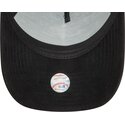 lippikset-kaareva-musta-snapback-e-frame-faux-suede-new-york-yankees-mlb-new-era