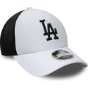 lippikset-kaareva-rekka-valkoinen-snapback-9forty-apex-sporty-los-angeles-dodgers-mlb-new-era