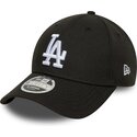 lippikset-kaareva-musta-snapback-9forty-m-crown-los-angeles-dodgers-mlb-new-era