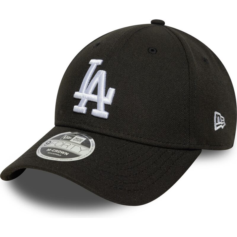lippikset-kaareva-musta-snapback-9forty-m-crown-los-angeles-dodgers-mlb-new-era