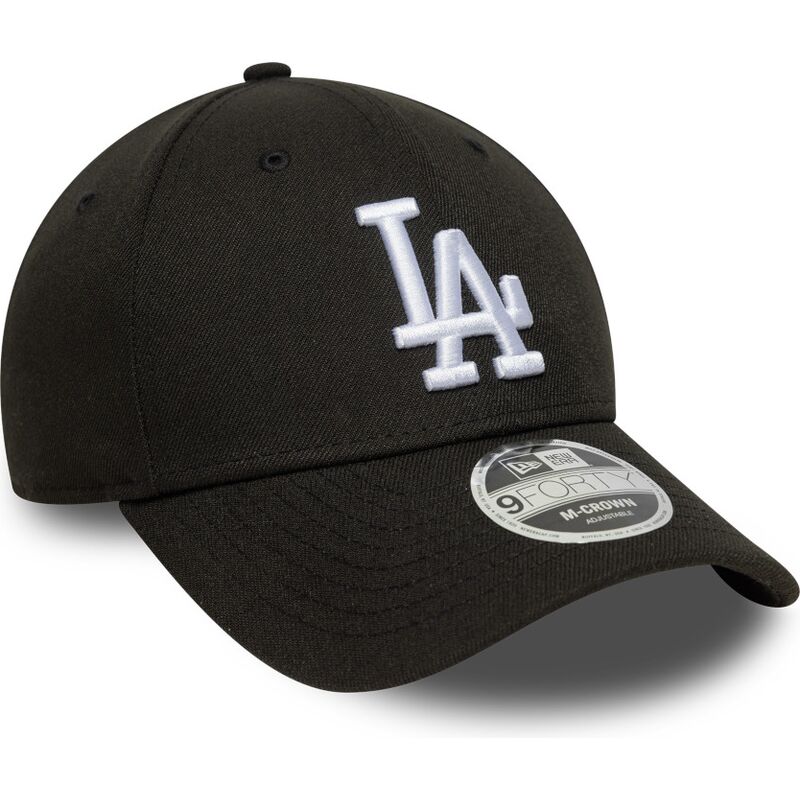 lippikset-kaareva-musta-snapback-9forty-m-crown-los-angeles-dodgers-mlb-new-era
