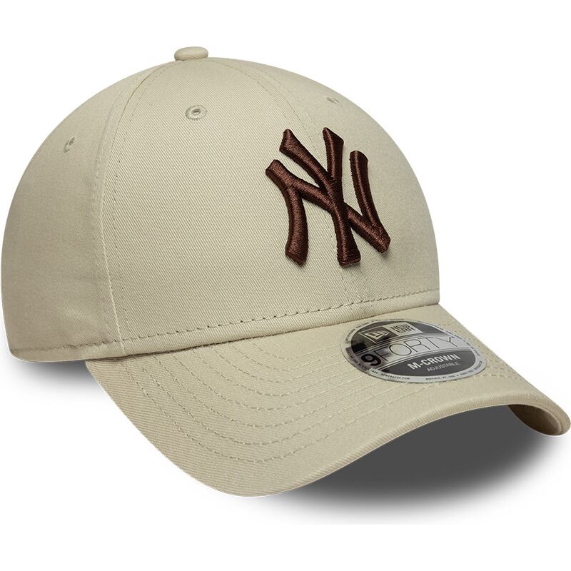 lippikset-kaareva-beige-snapback-9forty-m-crown-new-york-yankees-mlb-new-era