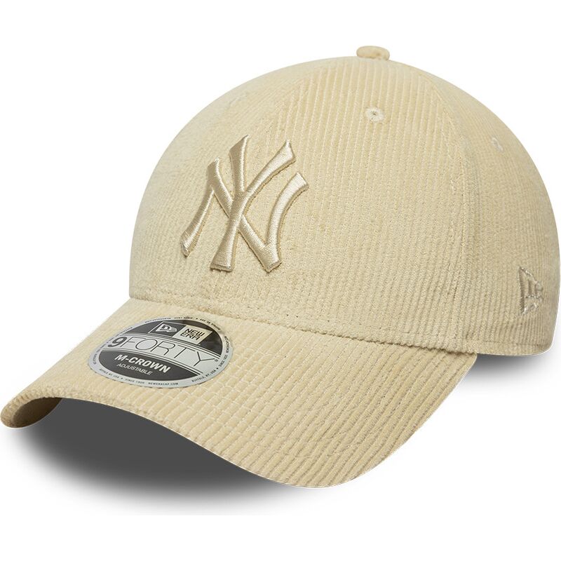 lippikset-kaareva-beige-saadettava-nauha-9forty-m-crown-cord-new-york-yankees-mlb-new-era